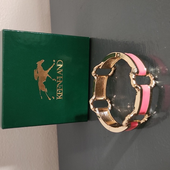 Gold and Pink Bracelet - Picture 1 of 6